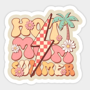 Hot Mom Summer Sticker